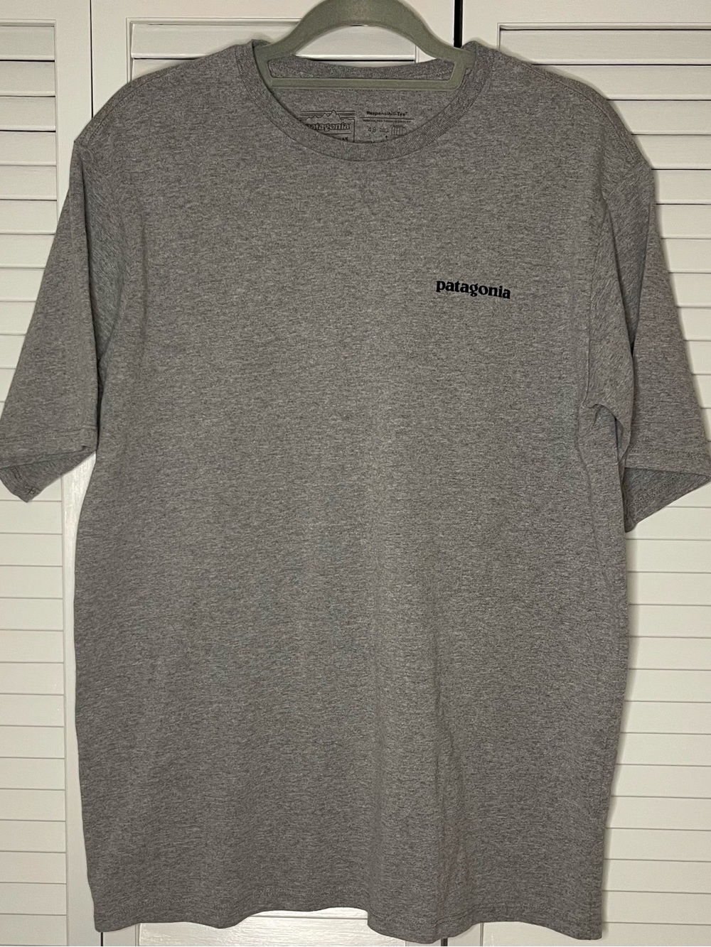 Patagonia Gray Short-Sleeve Crew T-Shirt